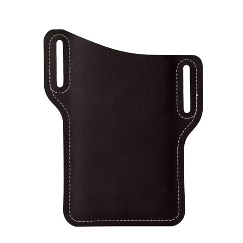 XTAR Leder Handy Holster Herren Universal Tasche Hüfttasche Etui mit Gürtelschlaufe (Braun)