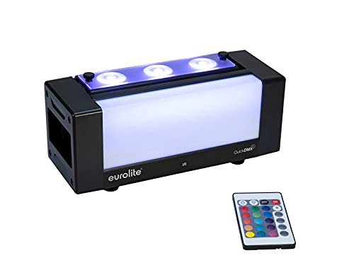 EUROLITE AKKU Bar-3 Glow QCL Flex QuickDMX | Neigbare AKKU-LED-Leiste und Mood-Light mit 4in1-LEDs und QuickDMX