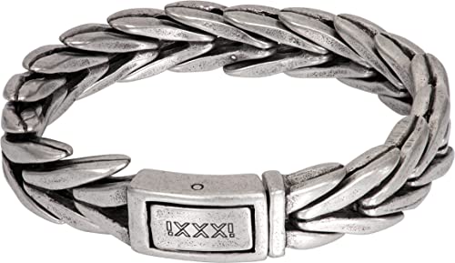 iXXXi Men Edelstahl Herren Armband Sydney Antik | 19cm, Small, Edelstahl, Kein Edelstein