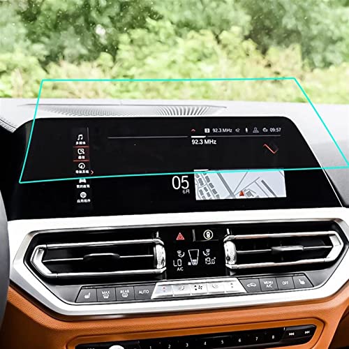 REXGEL Bildschirmschutz Displayschutzfolie Aus Gehärtetem Glas Für BMW 3er G20 2019 2020 2021 Auto-GPS-Navigationsdisplay Schutzaufkleber