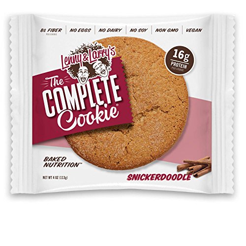 Lenny & Larry's Complete Cookie Proteinkeks Proteinriegel Eiweiß - Snickerdoodle - Zimtplätzchen 12x113 g