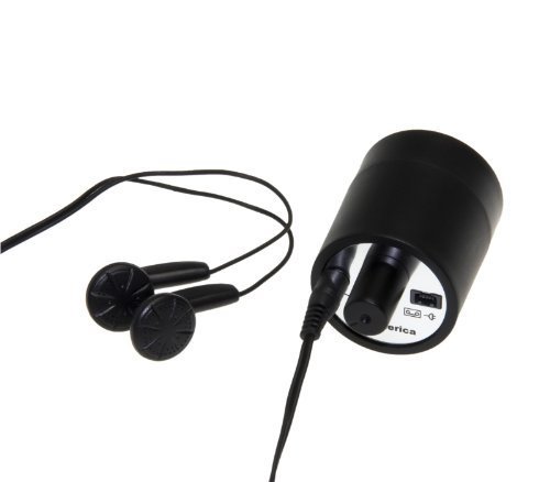 Abhörgerät Geräuschverstärker Spy Tool Stethoskop Spionage Micro USB Headset