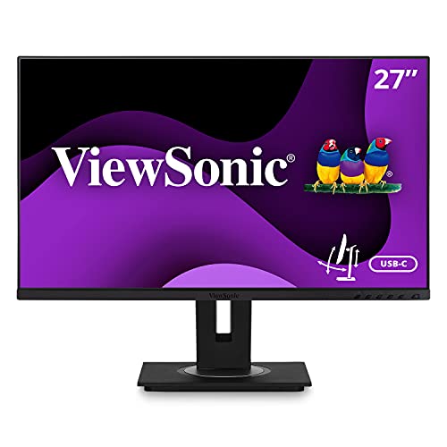 ViewSonic 27 (16:9) HD IPS LED Monitor 2560x1440 Frameless SuperClear, VG2755-2K (2560x1440 Frameless SuperClear)