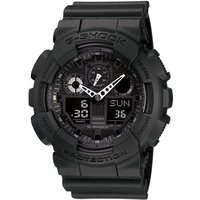 Casio G-Shock - Armbanduhr - Männlich - Polymer - Schwarz - Polymer - Schwarz (GA-100-1A1ER)