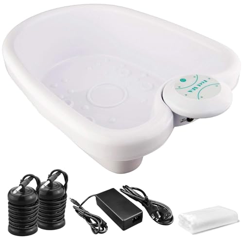 Ion Detox Foot Spa Dual Ionic Detox Machine Ionized Relax Foot Spa Bath with 2 Detox Foot Bath Arrays