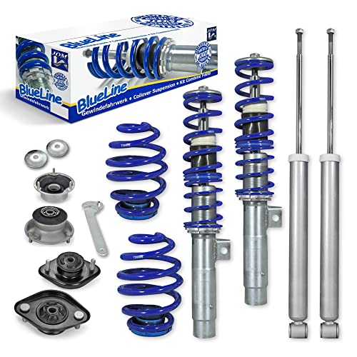 JOM Car Parts & Car Hifi GmbH 741015S Blueline Gewindefahrwerk mit Domlagersatz