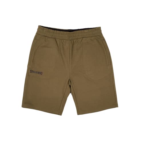 Spalding - Flow Shorts - Trainingshosen - Khaki - Sportswear & Streetwear - Sport - 80% Baumwolle - Größe M