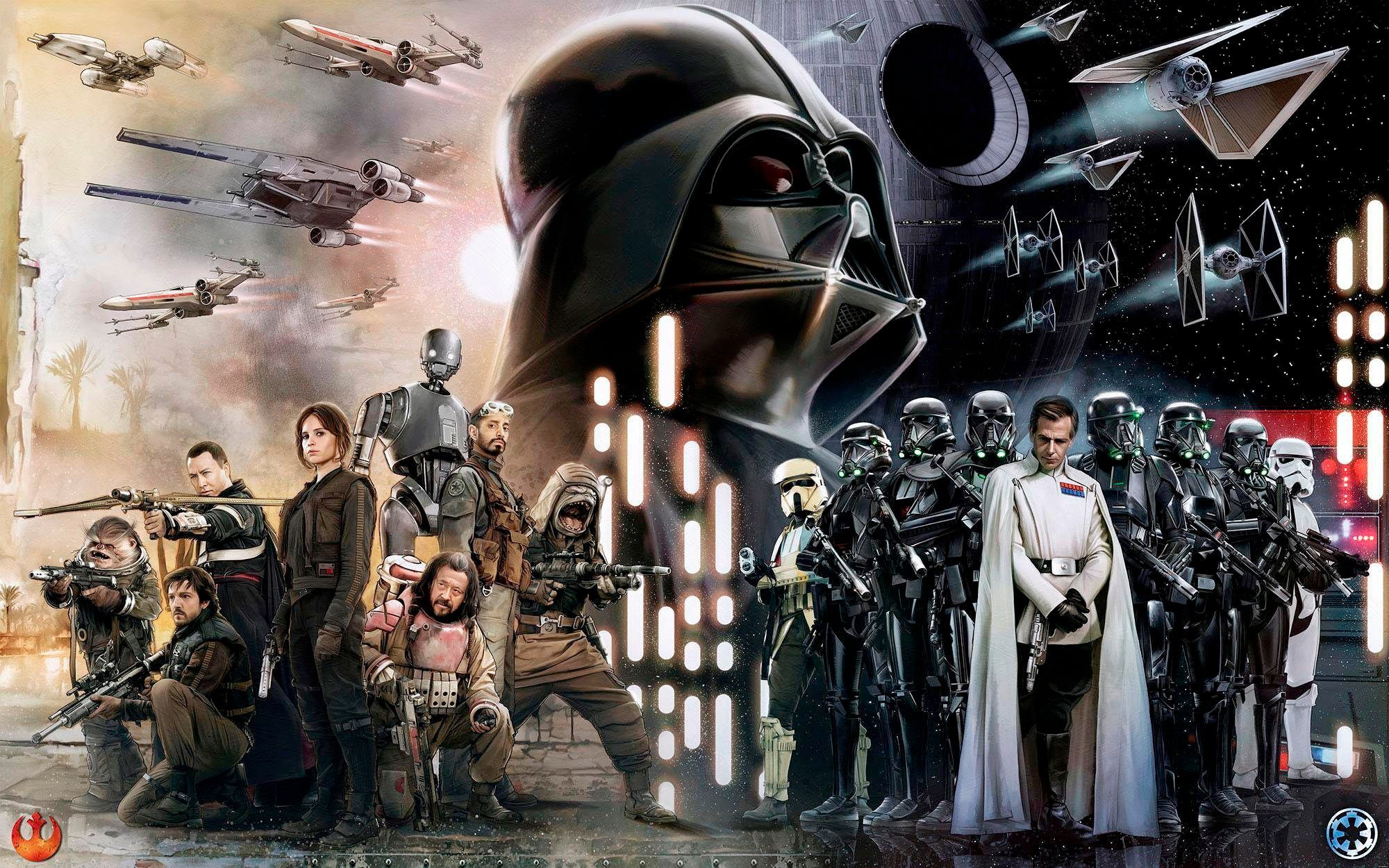 Komar Vliestapete "Star Wars Collage"