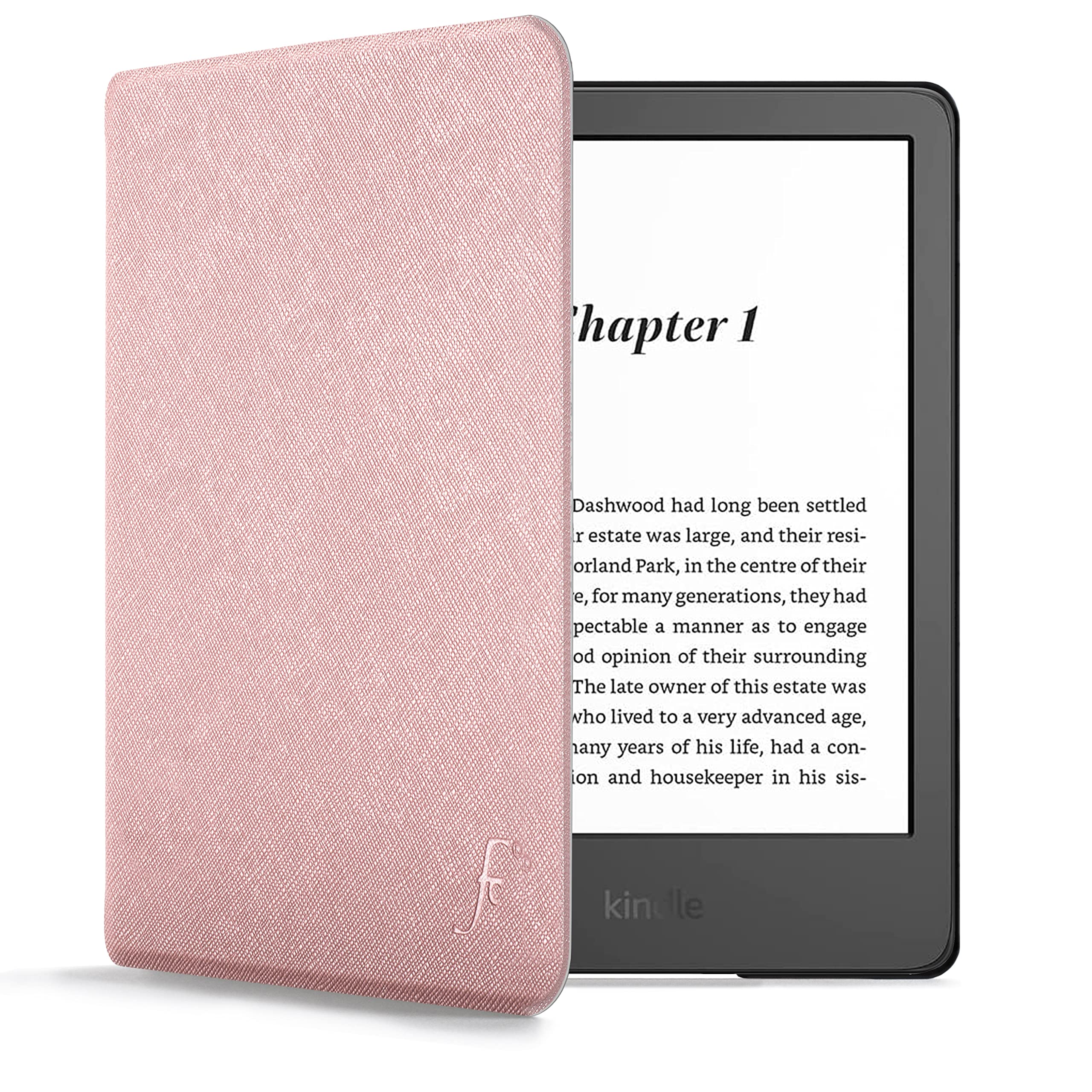 Forefront Cases Hülle für Der Neue Kindle - Schutz Kindle 2022 Hülle - Roségold - Dünn & Leicht, Smart Auto Schlaf/Wach, Amazon Kindle 6-Zoll (11. Generation, 2022) Schutzhülle, Tasche