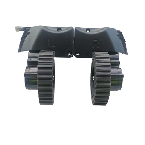 HWEIH Staubsauger Roboter Rad Motoren Montage for DRV80 Tier Roboter Staubsauger Teile Rad Motoren Ersatz Matériaux neufs et de qualité, (Color : L and R Wheel)
