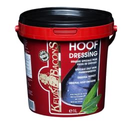 Kevin Bacon’s Hoof Dressing Black Huffett Lorbeerbalsam mit Weinrebenasche zur Hufpflege 1l