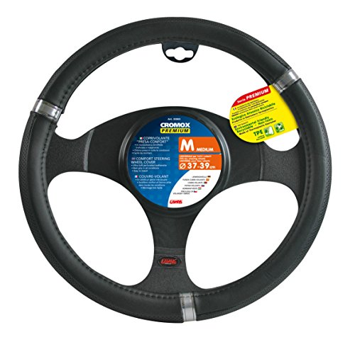 Lampa 33065 Cromox Premium Steering-Wheel, thermoplastisches Elastomer (TPE), mittel