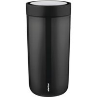 Stelton doppelwandiger Thermobecher to go Click 0,4 l Black