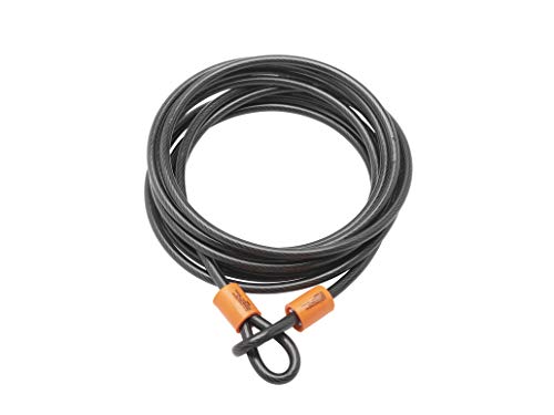 Sterling Locks 129 C Double Loop Sicherheit Kabel, schwarz, 12 x 9000 mm