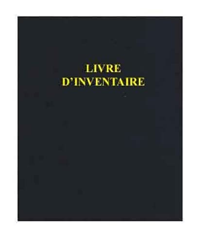 Le Dauphin Einband Fachpresse Buch Bestandsaufnahme standard-Qualität mit 100 Blatt, schwarz