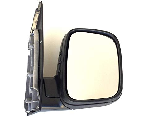 Bis Facelift 05/2015 Spiegel Außenspiegel rechts von Pro!Carpentis kompatibel mit Caddy III 2004-2015 manuell verstellbar schwarze Kappe