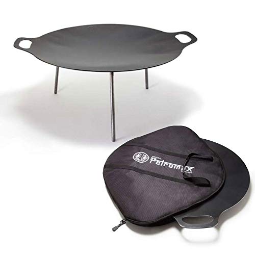 Petromax Grill- und Feuerschale fs56 Set mit Tasche für Outdoor-Cooking Lagerfeuer Camping