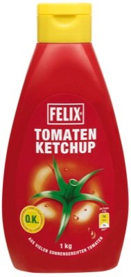 Felix Ketchup 1kg, Mild 6 x 1 Kg