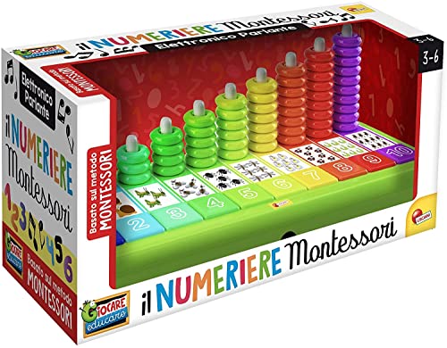 Lisciani Giochi 88621 Montessori Il Numerirere Elektronisch, Farbe, 3-6 Jahre