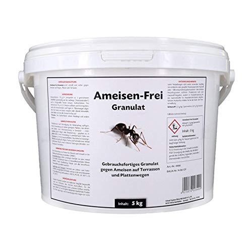 Schopf Ameisen-Frei Granulat 5 kg - Gebrauchsfertiges, gut lösliches Granulat gegen Ameisen zum Streuen und Gießen