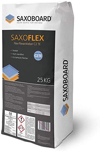 SaxoFlex Fliesenkleber Fliesenflexkleber flexibel C2 TE - 25 kg