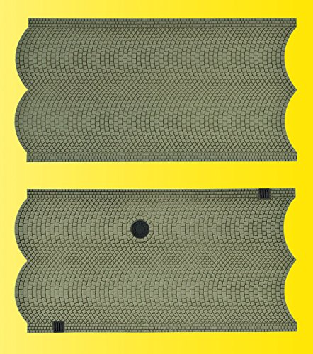 VOLLMER 48740 Straßenplatte Kopfsteinpflaster, 3 Stück, L 54 x B 16,3 cm