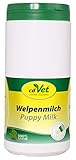 cdVet Naturprodukte Welpenmilch 750 g - Hund, Katze, Nager - Milchaustausch-Ergänzungsgfuttermittel - Ersatzmilch - Anteil an hochwertigem Kolostrum - stabil bleibende Verdauung - Abwehrkomponenten -