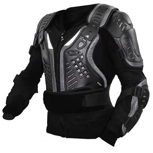 Motorrad-Körperpanzer-Sicherheitsschutz-Wirbelsäulenschutz-Schutz-Motorrad-Körperpanzer-Sicherheitsjacke Jacket,L