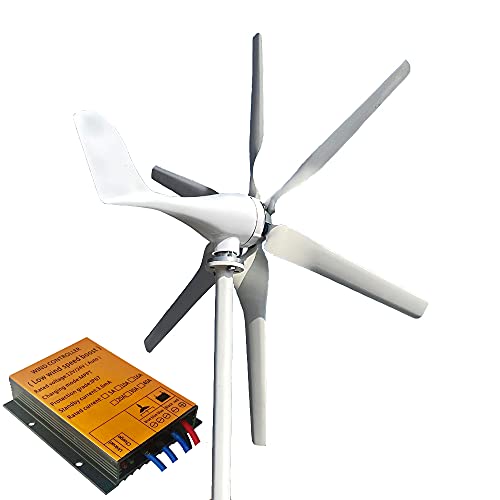 800 W Windturbine 12 V Achse 3 Phasen AC Windgenerator Kit mit MPPT Laderegler Kostenlose Energie für Zuhause Bauernhof Straßenlampen Windmühle