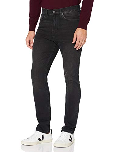 MERAKI Herren Skinny Jeans, Verwaschenes Schwarz, 32W / 32L