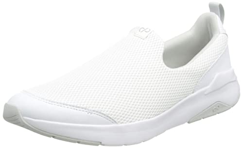 CARE OF by PUMA Slip on Runner 2 Low-Top Sneakers, Weiß (White-Glacier Gray), 37 EU