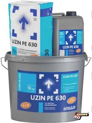 Uzin PE 630 2-K Spezial-Grundierung 16 kg Verbrauch ca. 200-600 g/m², Preis pro Pack
