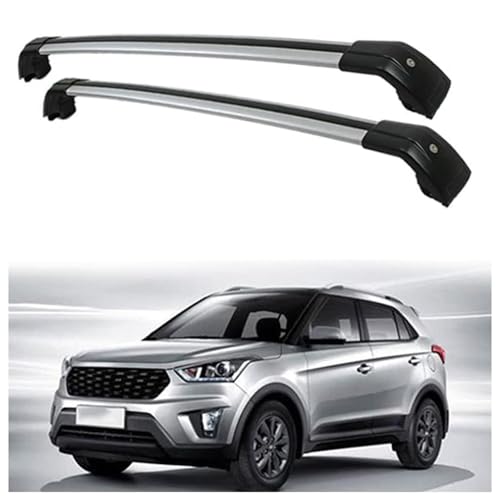 2 STK Auto Dachträger Schiene Querträger für Hyundai - Creta 2016 2017 2018 2019. Autodachträger, Gepäckträger-Modifikationszubehör