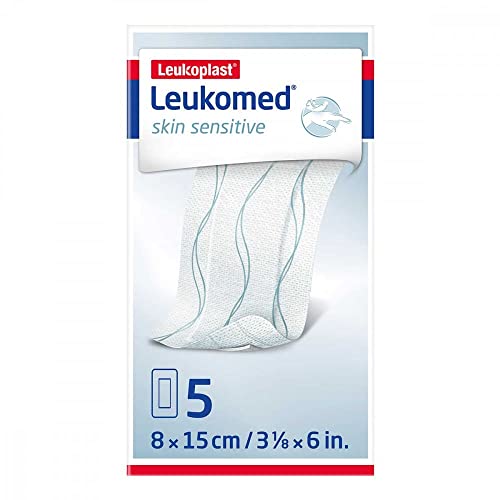 Leukomed Skin Sensitive Steril 8x15 Cm 5 stk