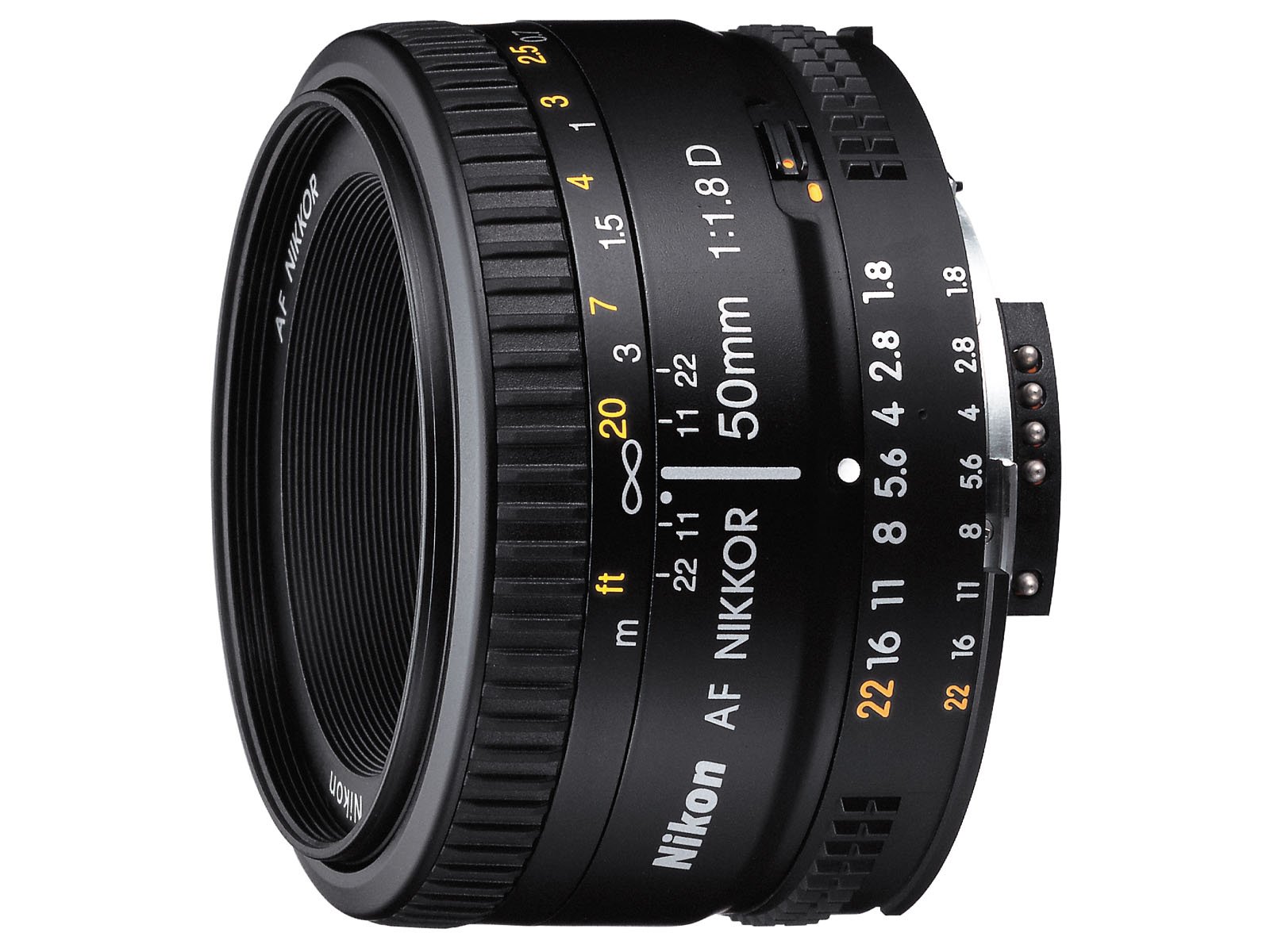 Nikon Objektiv, 50 mm/F 1.8 AF D -