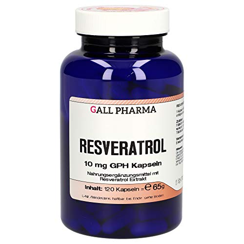 Gall Pharma Resveratrol 10 mg GPH Kapseln, 1er Pack (1 x 120 Stück)