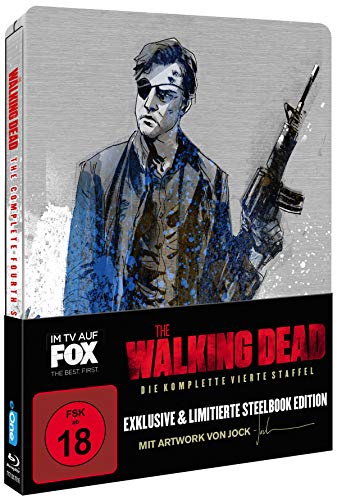 The Walking Dead - Die komplette vierte Staffel - UNCUT LTD. - Jock Comic Steelbook LTD. [Blu-ray]