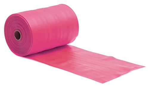 Yogistar Pilates Stretchband Latexfrei 25m Rolle Soft - Pink