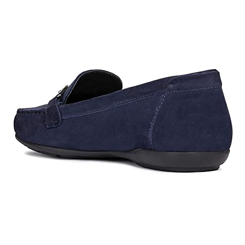 Geox Damen D ANNYTAH MOC A Mokassin, Blau (Dk Blue C4007), 37,5 EU