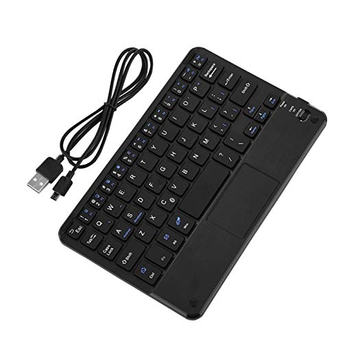 Drahtlose Tastatur, Schwarz Ultra-Slim Windows Drahtlose Tastatur Mode Computerzubehör für Windows PC Android Tablet