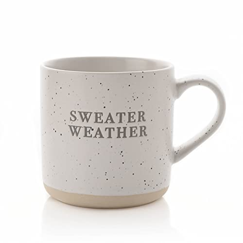 Hestia Weihnachts-Tasse aus Steingut, Pullover-Wetter