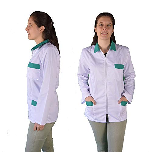 Ortotex QVM-00094/S Damen Jacke mit langen Ärmeln, Grün