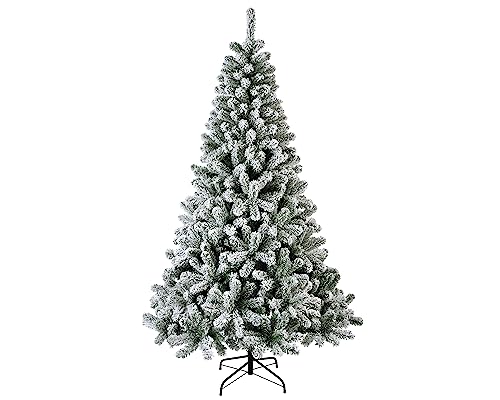 Lumineo Weihnachtsbaum, Grün/Weiß, Durchmesser 146,00-240,00 cm