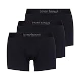 bruno banani Energie Cotton Pants 3er Pack Black 2XL