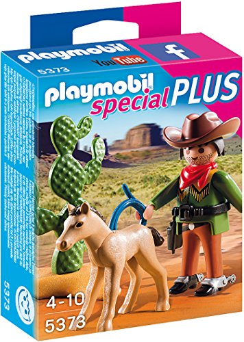 PLAYMOBIL 5373 - Cowboy mit Fohlen