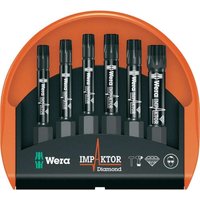 Wera Bit-Check 6 TX Impaktor 1 - Schraubenziehersatz - 6 Stücke - torx - T20, T25, T30, T40 - Länge: 50 mm (05057693001)