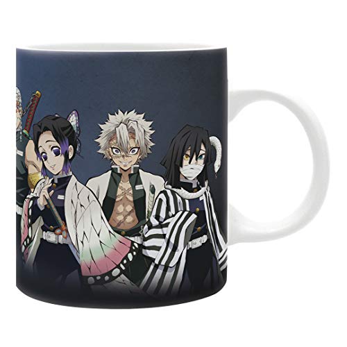 ABYstyle Demon Slayer Kimetsu No Yaiba Pillars Keramik-Kaffeebecher 325 ml Drinkware Anime Manga Merch Geschenk