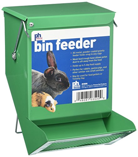 PREVUE PET PRODUCTS spv3500 Metall klein Tier Bin Feeder, grün