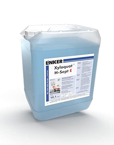 Linker Chemie Xyloquat® H-Sept E Dekontaminationsreiniger 10,1 Liter Kanister - Hygienische Hand- und Flächendekontamination | Reiniger | Hygiene | Reinigungsmittel | Reinigungschemie |