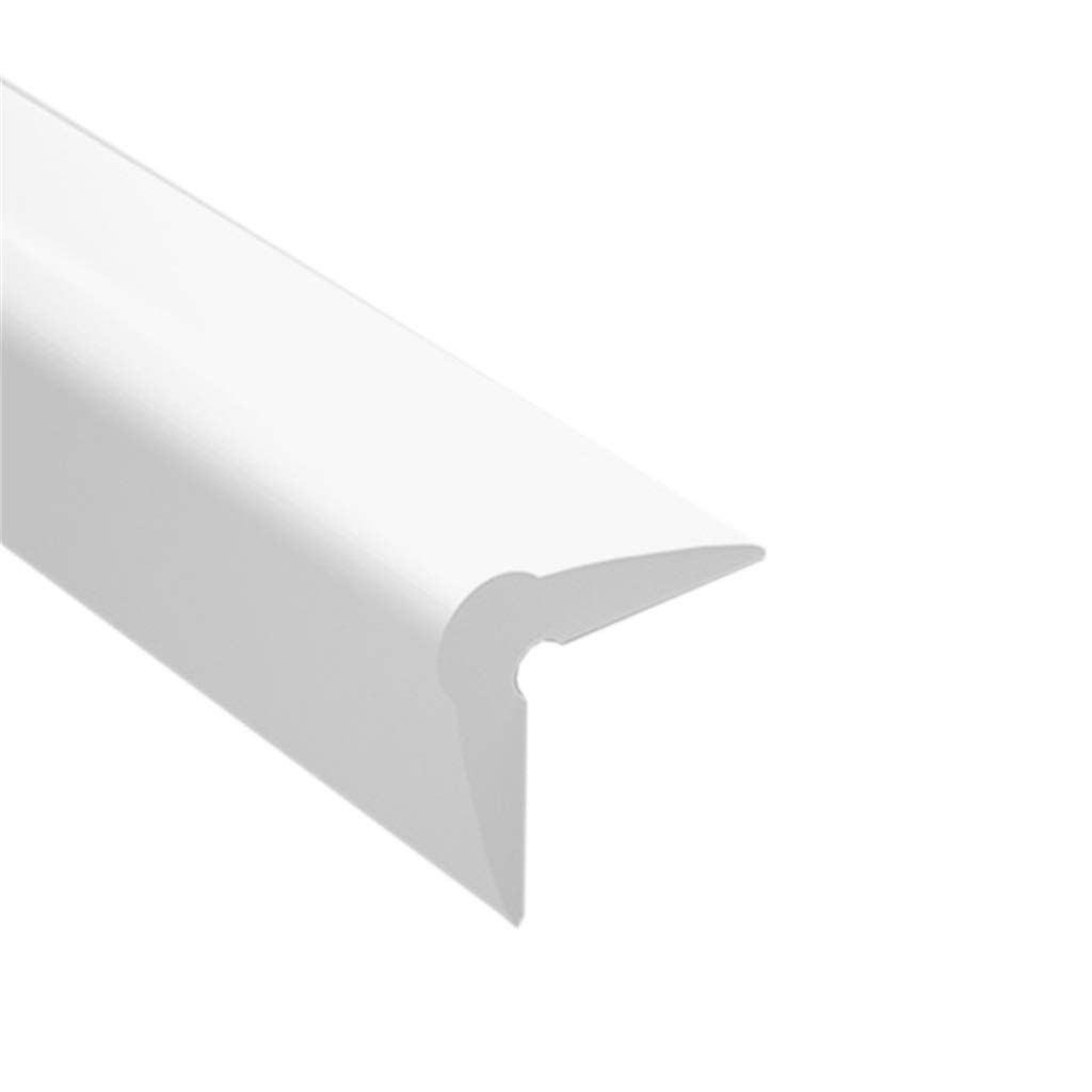 AnSafe Kantenschutz Gummi,Silica Gel Dicke Ist 6mm Tisch Und Möbel Kantenschutz Super Bonding (Color : White, Size : 2M)